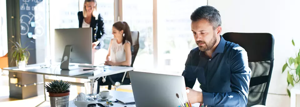 Menschen im Büro
